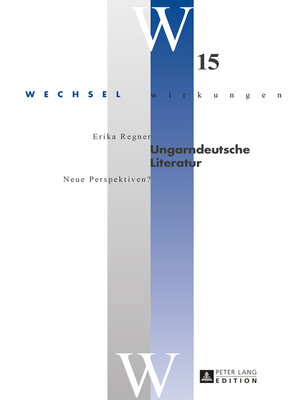 cover image of Ungarndeutsche Literatur